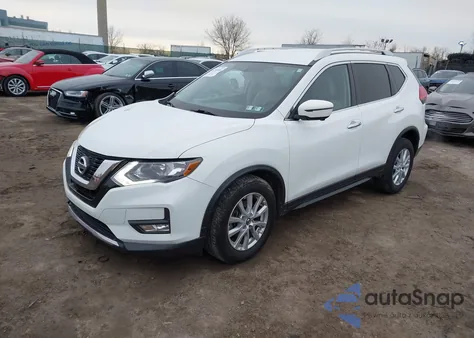2017 Nissan Rogue Sv из США, поврежденный, VIN KNMAT2MV9HP539488